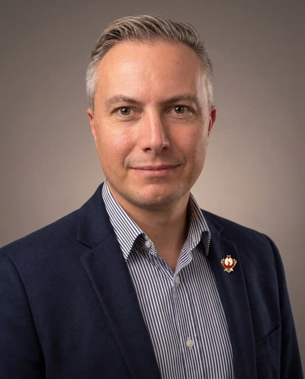 Portrait of Marcin Przybyłek, General secretary of TURKPOL.